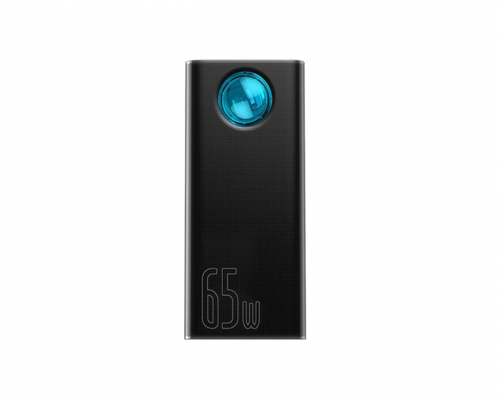 Baseus Amblight 30000mAh Powerbank, 4xUSB, USB-C, 65W - Schwarz