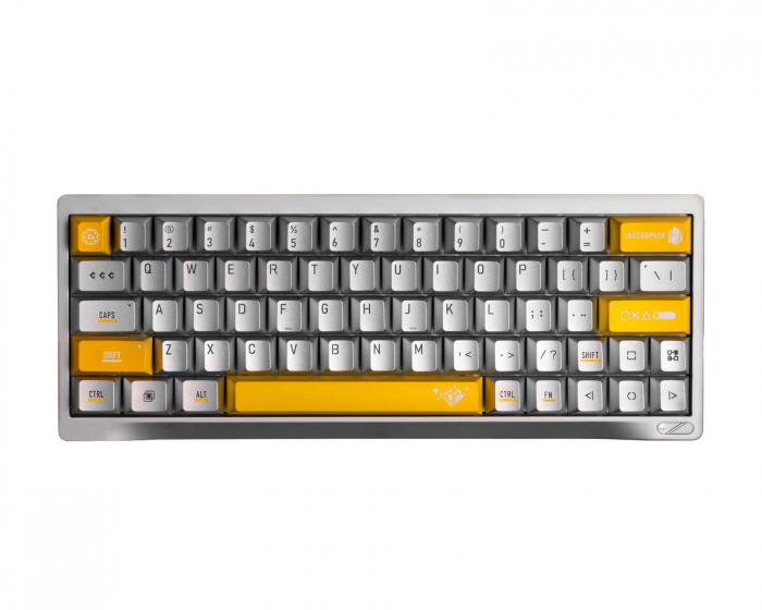 Chilkey SF60 HE Gaming Tastatur ANSI - Starry Silver [WS Poseidon]