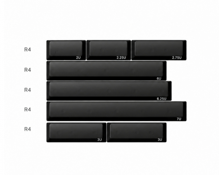 KBDfans PBTfans Thermal - Spacebar-Kit