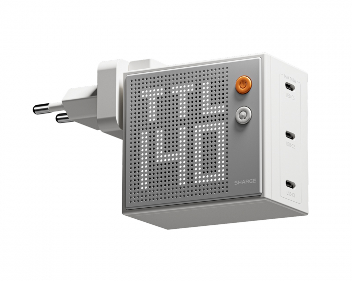 Sharge Pixel 140W USB-C Ladegerät - Weiß