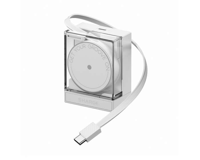 Sharge Ausziehbarer 65W Lader - Weiß