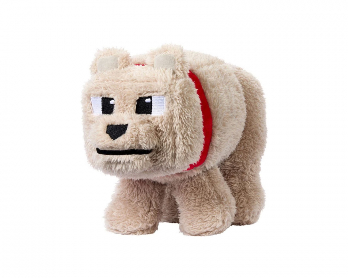  Ein Minecraft Film Plüschfigur Dennis der Wolf 20 cm