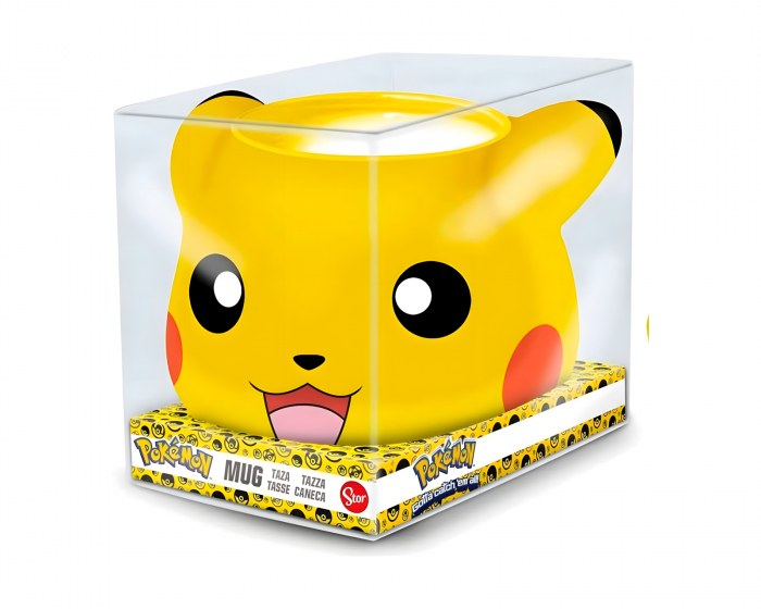  Pokémon 3D Becher Pikachu - 500 ml