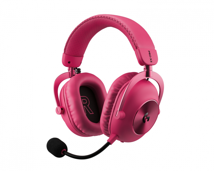 Logitech PRO X 3 LIGHTSPEED Gaming-Headset - Magenta