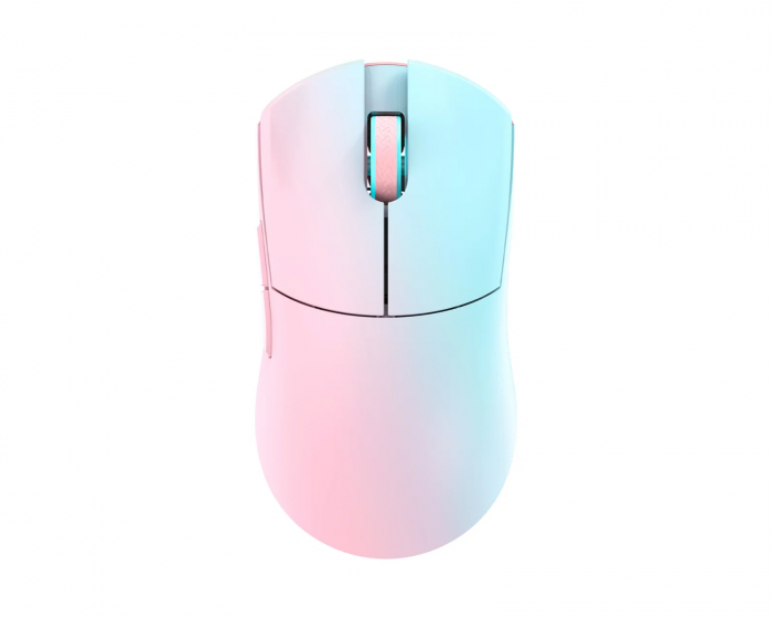 WLMouse Huan Stainless Magnesium Alloy Kabellose Gaming-Maus - Blau/Rosa