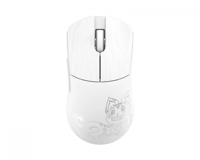 WLMouse Huan x Xi'an Museum Magnesium Kabellose Gaming-Maus - Weiß/Silber - Limited Edition