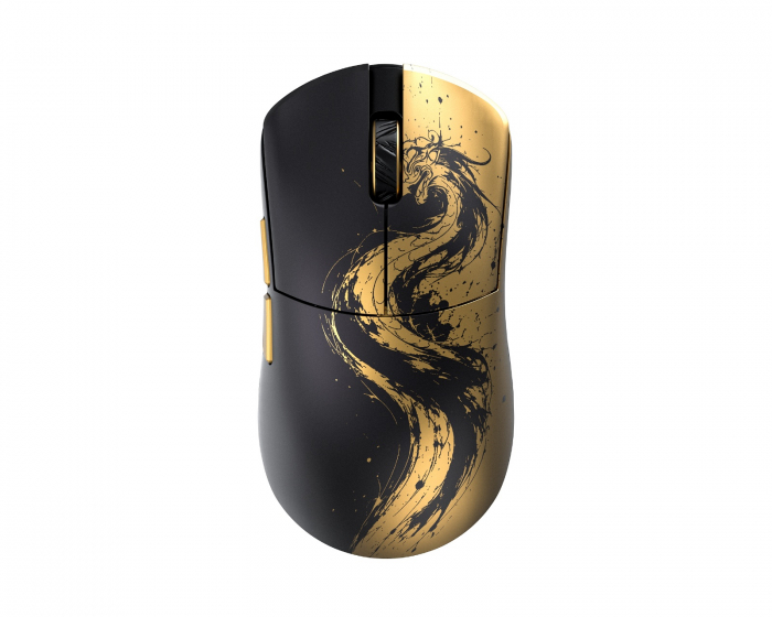 WLMouse Huan M x Xi'an Museum Magnesium Kabellose Gaming-Maus - Schwarz/Gold - Limited Edition