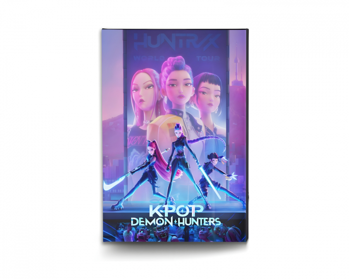  K-Pop Demon Hunters Leinwanddruck mit Licht