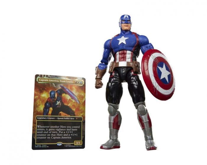 Magic: the Gathering Marvel Super Heroes Marvel Legends Actionfigur Captain America (Avengers: Twilight) - 15 cm