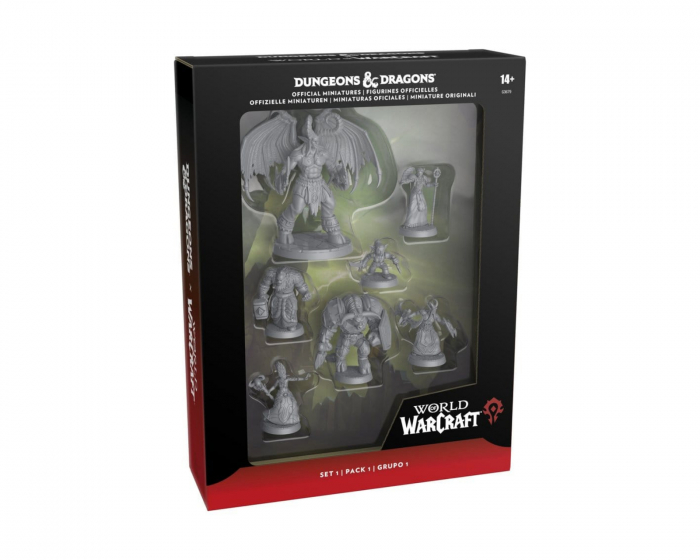 Hasbro Dungeons & Dragons x World of Warcraft Miniatures Set 1