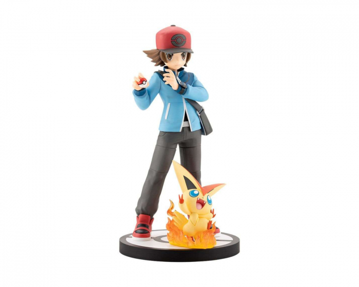  Pokémon ARTFX J PVC Figur 1/8 Hilbert mit Victini - 20 cm