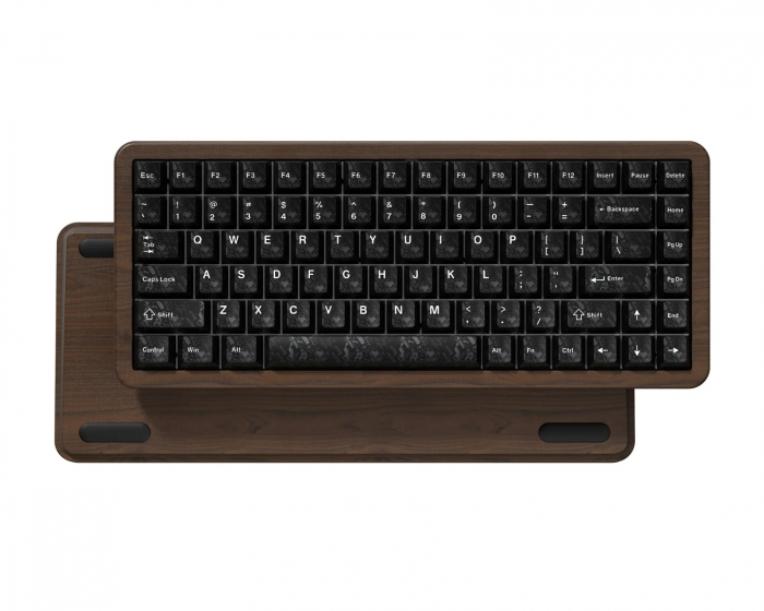 Womier Keyboard WD75 HE 75% Kabellose Tastatur - Walnut Black