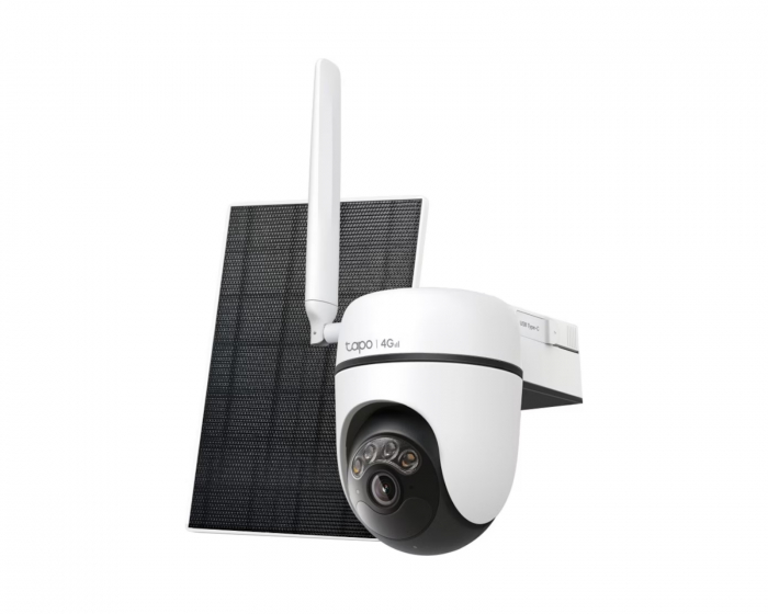 TP-Link Tapo C615G KIT Solarbetriebenes Pan/Tilt 4G LTE Sicherheitskamera-Set