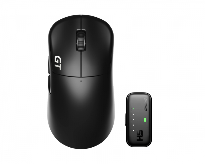 RAWM Leviathan V4 GT Dual 8K Kabellose Gaming-Maus - Matte Black