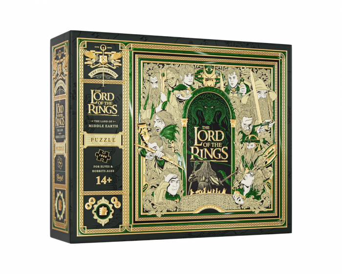  Lord of the Rings Mehrdimensionales Puzzle (1000 Teile)