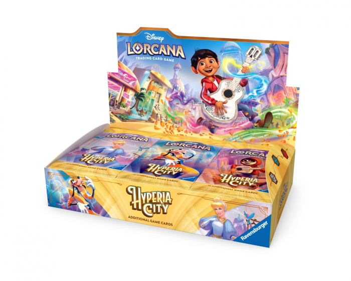 Disney Lorcana TCG Hyperia City - Booster Display (24er-Pack)