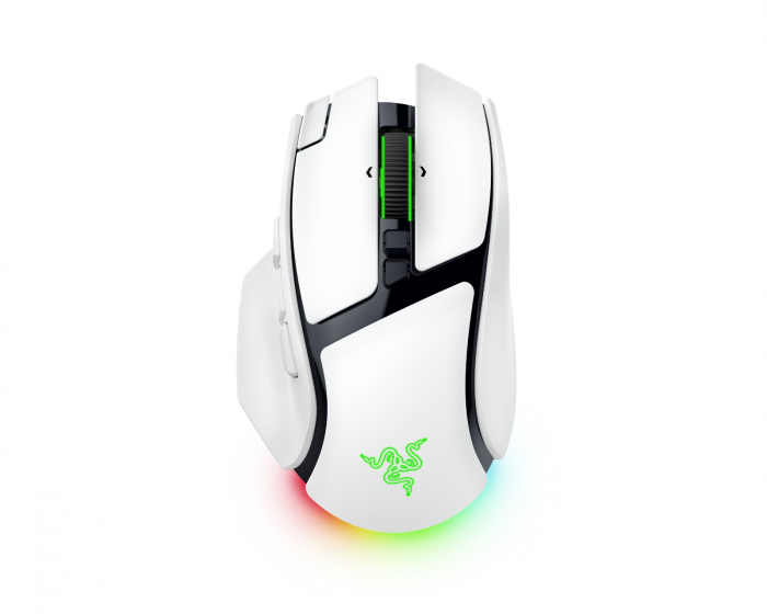 Razer Basilisk V4 Pro Gaming Maus - Weiß
