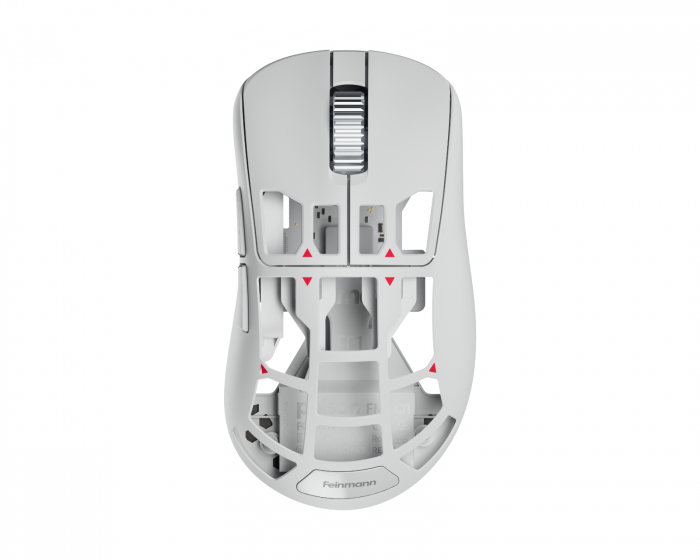Pulsar Feinmann F01 Kabellose Magnesium Gaming-Maus - Alpine White