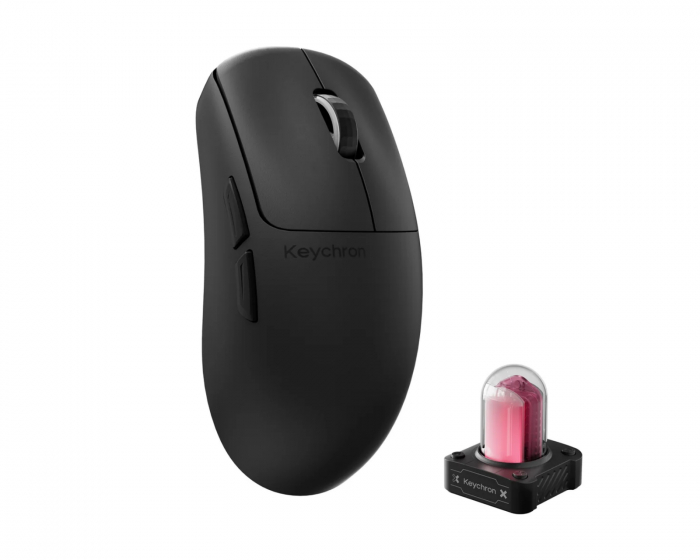 Keychron G6 HE 8K Kabellose Gaming-Maus - Schwarz