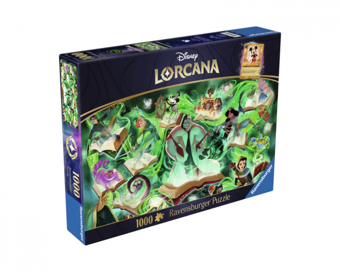 Disney Lorcana TCG Glimmers of the Realm: Emerald 1000p - Puzzle