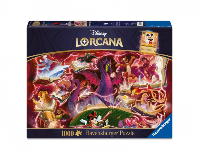 Disney Lorcana TCG Glimmers of the Realm: Ruby 1000p - Puzzle