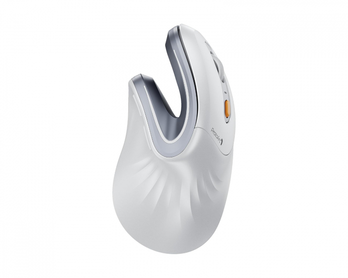 ProtoArc EM11 NL Ergonomische Vertikale Maus - Weiß