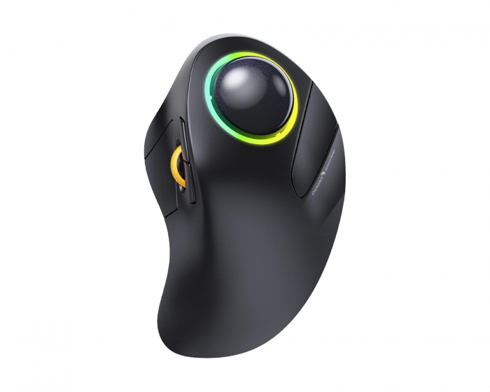 ProtoArc EM03 Wireless RGB Trackball-Maus - Schwarz
