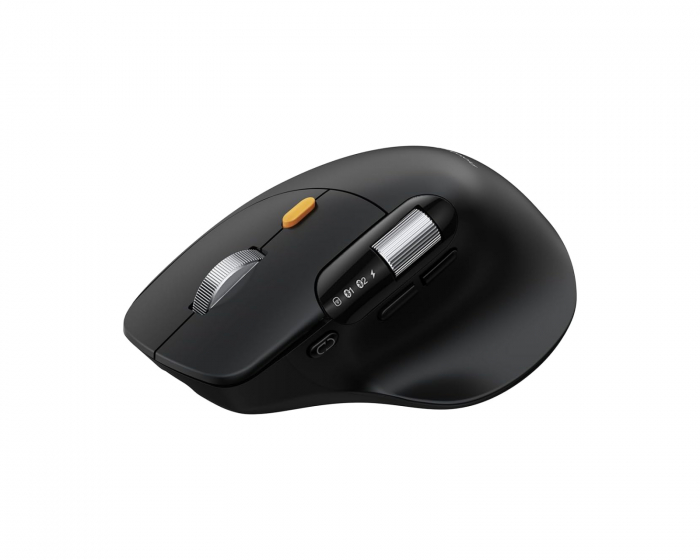 ProtoArc EM25 Fast-Scroll Ergonomische Maus - Schwarz