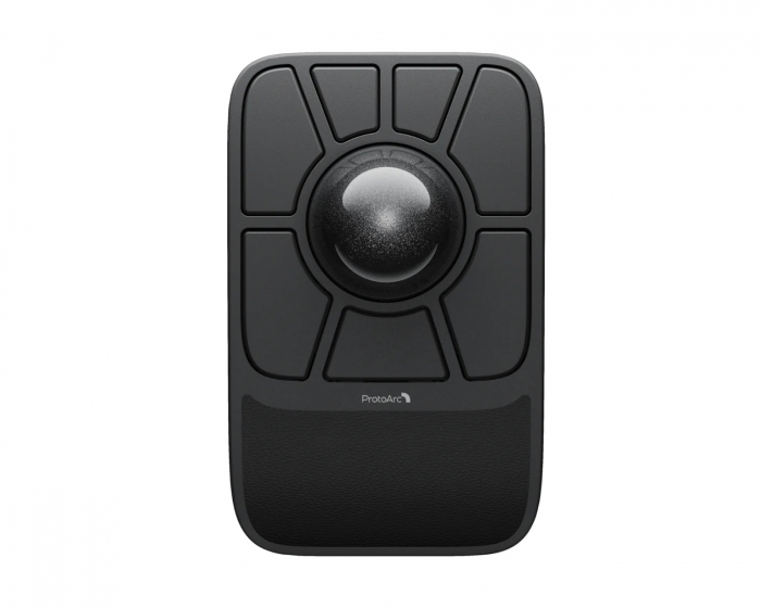 ProtoArc EM06 Anpassbare Trackball-Maus - Schwarz