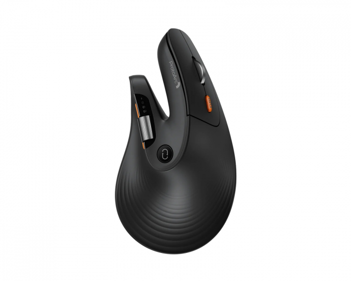ProtoArc EM11 Pro Ergonomische Vertikale Maus - Schwarz