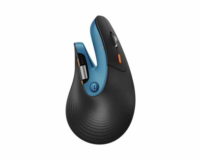 ProtoArc EM11 Pro Ergonomische Vertikale Maus - Schwarz/Blau