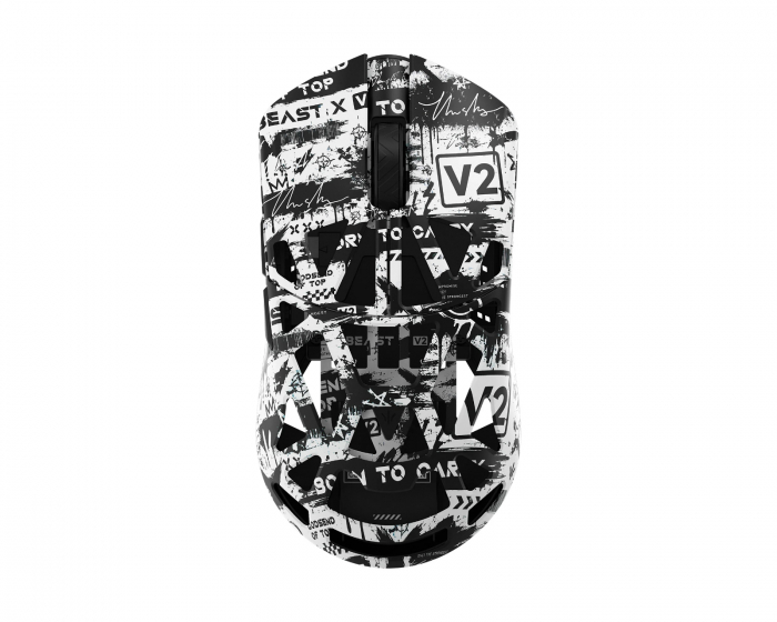 WLMouse Beast X Max V2 Kabellose Gaming-Maus - Graffiti