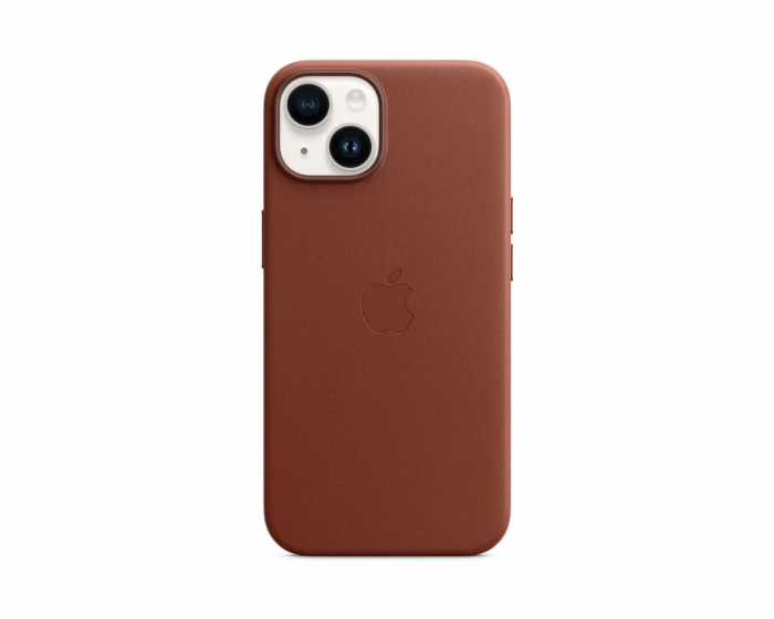 Apple iPhone 14 Lederhülle mit MagSafe - Umber