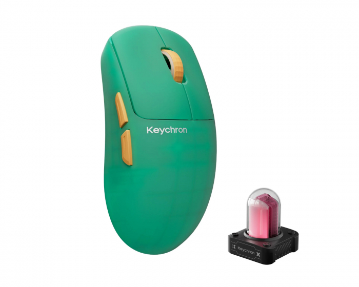 Keychron G6 HE 8K Kabellose Gaming-Maus - Frosted Mint
