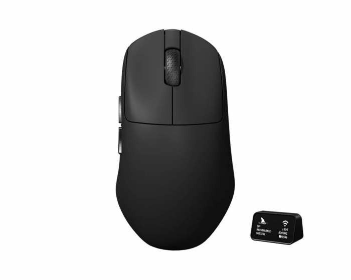 Darmoshark N7 Max Kabellose Gaming-Maus - Schwarz