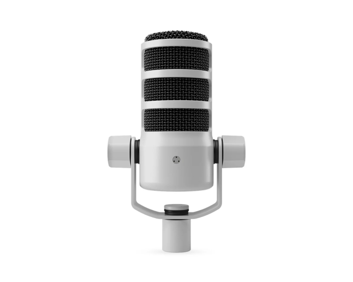 RØDE PodMic USB-C XLR Mikrofon mit DSP Unify - Weiß