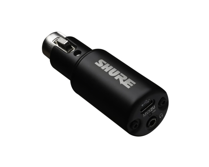 Shure MVX2UG2 - Digitales Audio-Interface - XLR-zu-USB-Adapter Gen 2