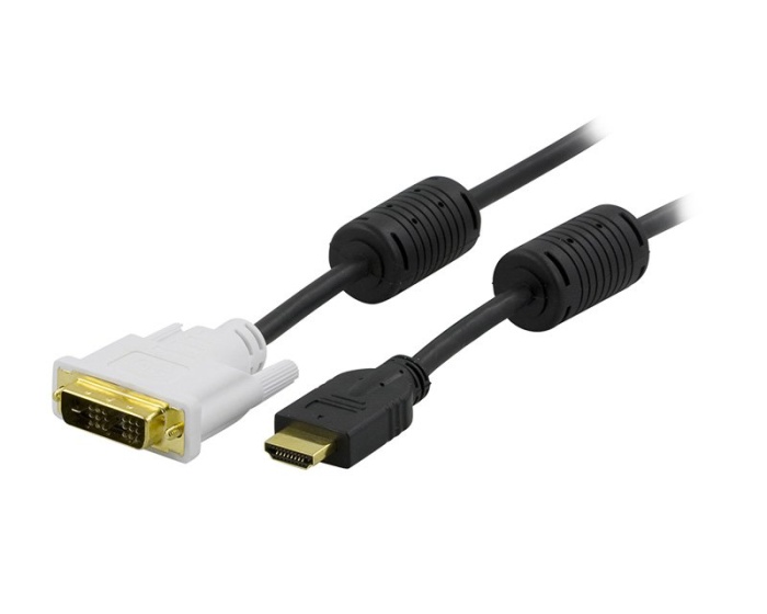 Deltaco HDMI > DVI-D 2m Schwarz
