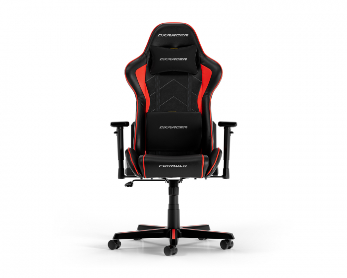 DXRacer FORMULA L Schwarz & Rot PVC Leder