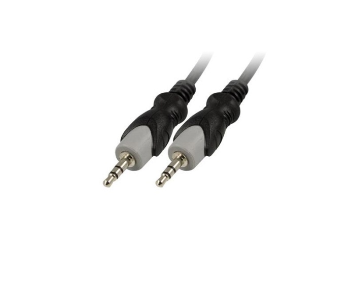 Deltaco Verlängerungskabel 3,5mm (Stecker) - (Stecker) 2m Schwarz