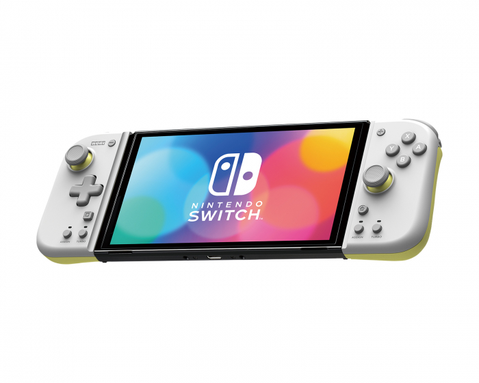 Hori Switch Split Pad Compact Controller - Hellgrau/Gelb (DEMO)