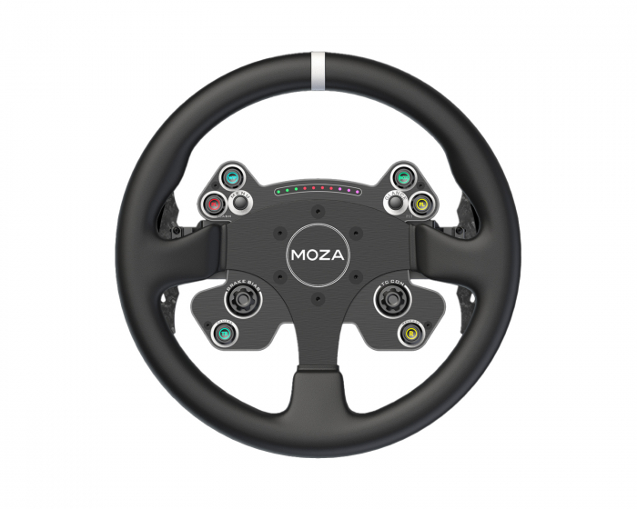 Moza Racing CS V2P Leather Steering Wheel - 33cm Lenkrad für Rennsport (DEMO)