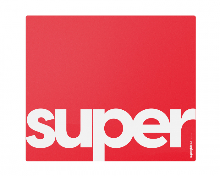 Superglide Glas-Mauspad v2 - XL - Rot (DEMO)