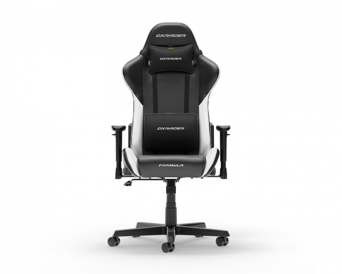 DXRacer FORMULA L Schwarz & Weiß PVC Leder (DEMO)
