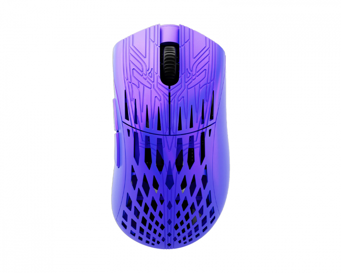Pwnage StormBreaker Max CF 8K Kabellose Gaming-Maus - Nacho Purple (DEMO)