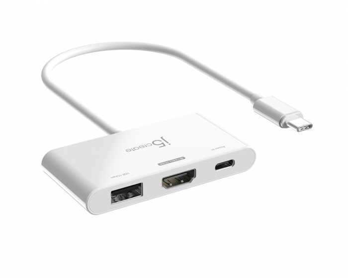 j5create USB-C zu 4K HDMI Adapter - USB-A - USB-C 100W PD (DEMO)