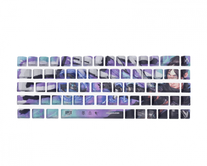 Higround Apex Keycap Set ANSI - Wraith (DEMO)