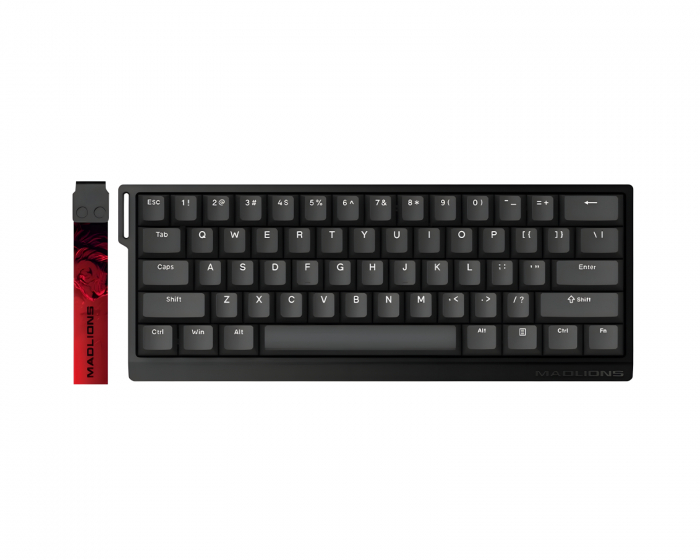 FGG MAD60 HE Flagship Tastatur ANSI [Magnetic Amber Pro] - Schwarz (DEMO)