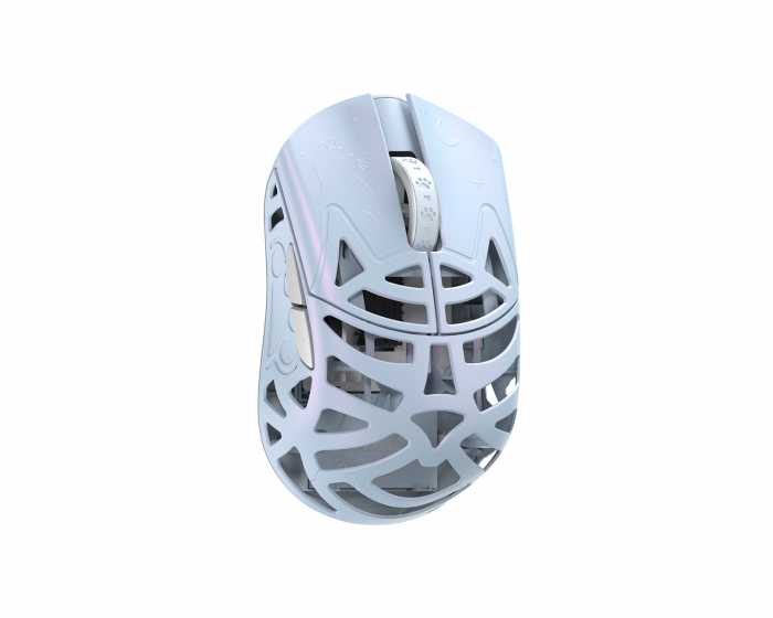 WLMouse Beast Miao - Kabellose Gaming-Maus - Ice Blue [Omron Opticals] (DEMO)