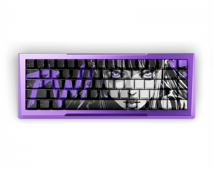 Pwnage Zenblade 65 V2 – Hall-Effekt-Gaming-Tastatur Nyomi Purple Edition ANSI – Lila (DEMO)